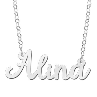 NAME NECKLACE CUTIE GOLD/SILVER