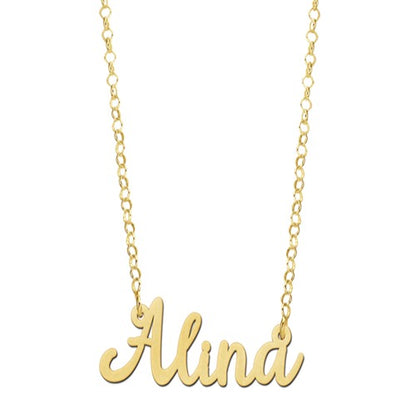 NAME NECKLACE CUTIE GOLD/SILVER